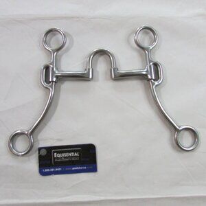 Equisential Professional's Choice 7" Long Shank Correction 5 1/8" Mouth Bit EQB-